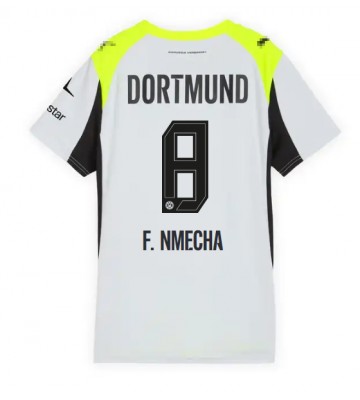 Borussia Dortmund Felix Nmecha #8 Bortatröja Kvinnor 2025-26 Kortärmad